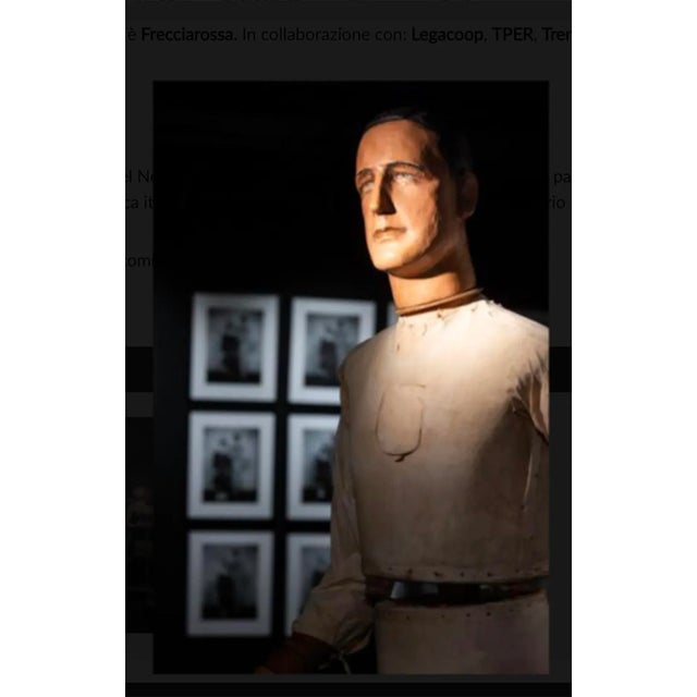 Beige Mannequin of Vittorio De Sica, Italian Director of the Film Grandi Magazzini, 1939 For Sale - Image 8 of 11