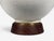 1950s American Modern, Large Table Lamps, Porcelain, Walnut, Brass For Sale In New York - Image 6 of 12
