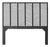 Liam Headboard Queen - Black For Sale