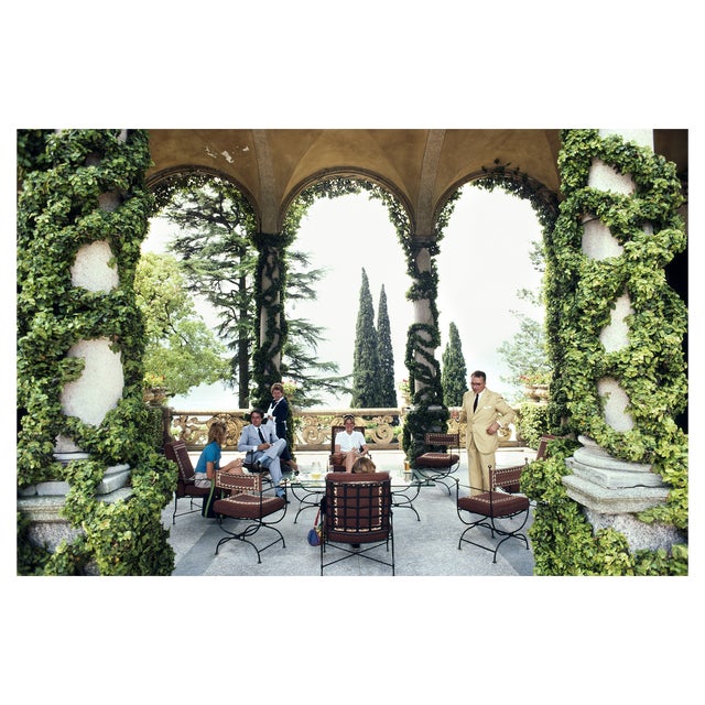 Slim Aarons, Villa Del Balbianello, Digital Print, 1980s / 2020s For Sale