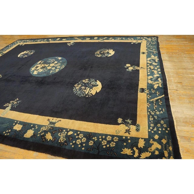 Early 20th Century Chinese Peking Carpet ( 10' x 12' 6" - 305 x 382 ) For Sale - Image 11 of 12