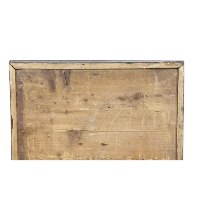 Mid 20th Century European Wall Mount Wood Vitrine Showcase For Sale - Image 9 of 9