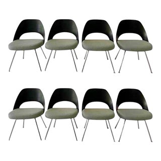 Saarinen Executive Side Chairs for Knoll - Set of 8 For Sale