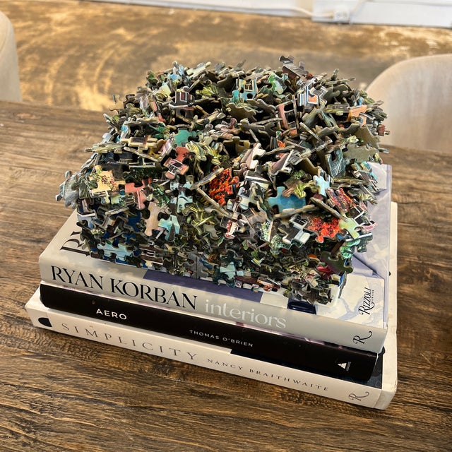 Contemporary "Bahama Breeze" Abstract Mixed-Media Sculpture by Jeffrey Wilcox Paclipan For Sale - Image 3 of 13