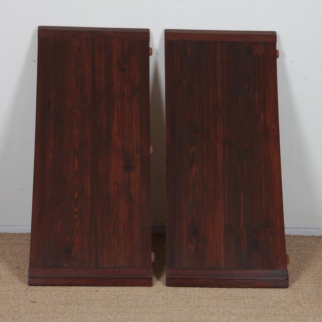 Brown Vintage French Extendable Dining Table, 1940s For Sale - Image 8 of 10