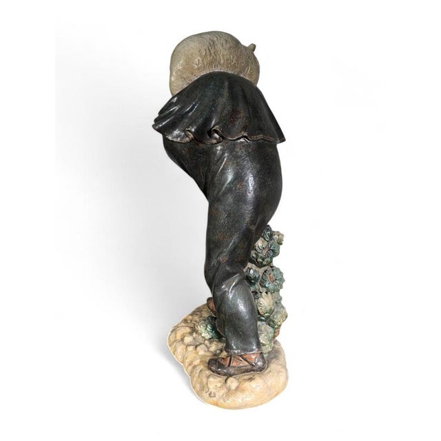Large Sculpture of a Shepherd, 1950 For Sale - Image 4 of 15