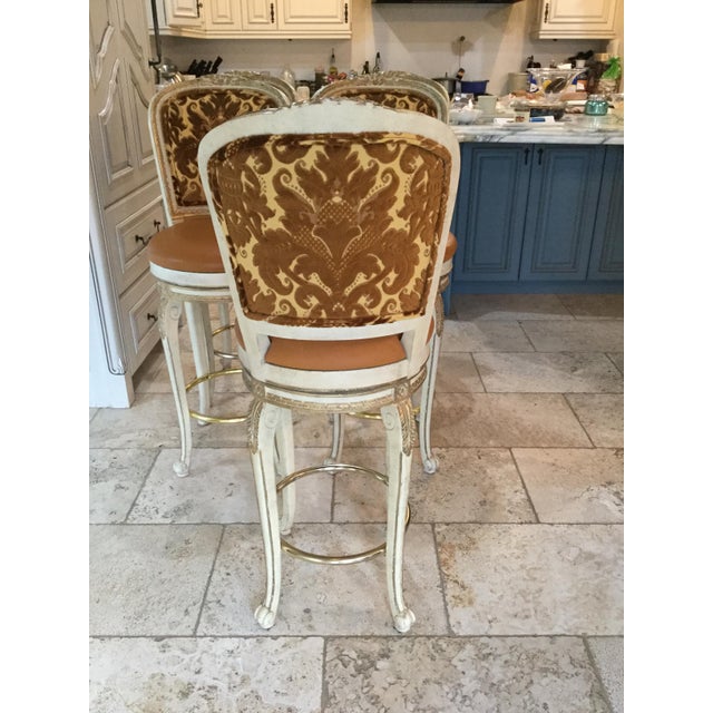 FrenchStyle Bar Stools Set of 6 Chairish
