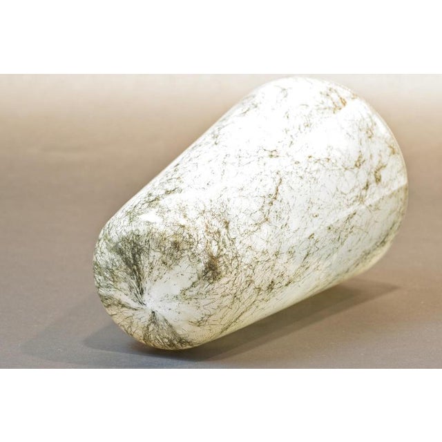 Metal Crepusculo Vase by Ercole Barovier for Barovier & Toso, Italy, 1960s For Sale - Image 7 of 9