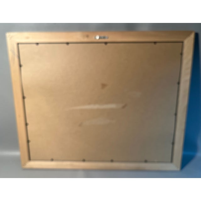 1990s Bj Clark Print S/N Harbour Town Lighthouse Hilton Head Sc in Gilt Frame For Sale - Image 5 of 7