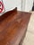 Wood Early 20th Century Antique Oak Arts & Crafts Five-Drawer Tallboy Chest With Scalloped Backsplash For Sale - Image 7 of 12