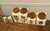 Farmhouse Hyalyn Ceramic Canisters With Creamer and Sugar Set - 6pcs For Sale - Image 3 of 16