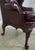 Hancock & Moore Leather Wing Chair & Ottoman For Sale - Image 9 of 18
