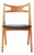 Danish Oak CH29 Sawbuck Chair by Hans J. Wegner for Carl Hansen & Son, 1960s For Sale