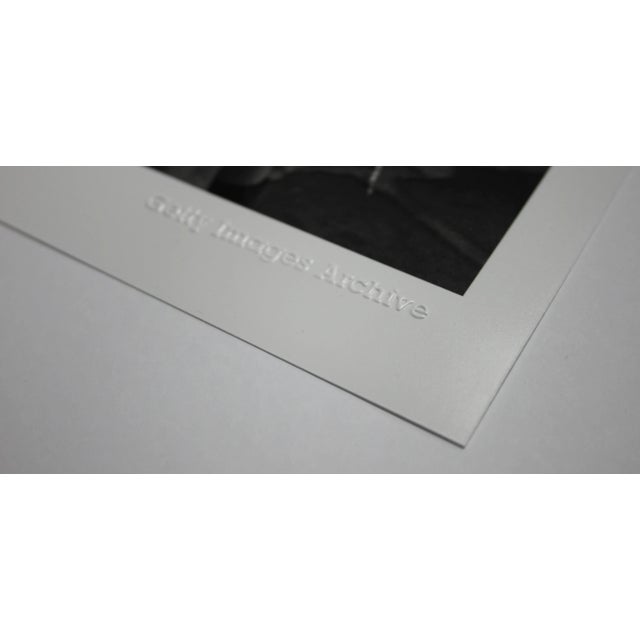 Birkin and Gainsbourg' Contemporary Archival Black and White Photograph Print From the Original Negative by Reg Lancaster - 16x12 For Sale - Image 4 of 5