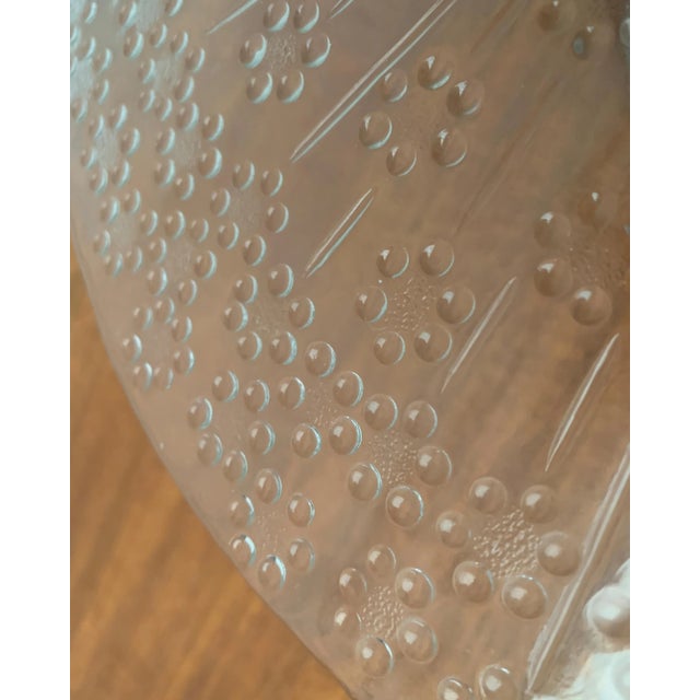 Vintage Scandinavian Glass Cake Plate Stand For Sale - Image 17 of 18