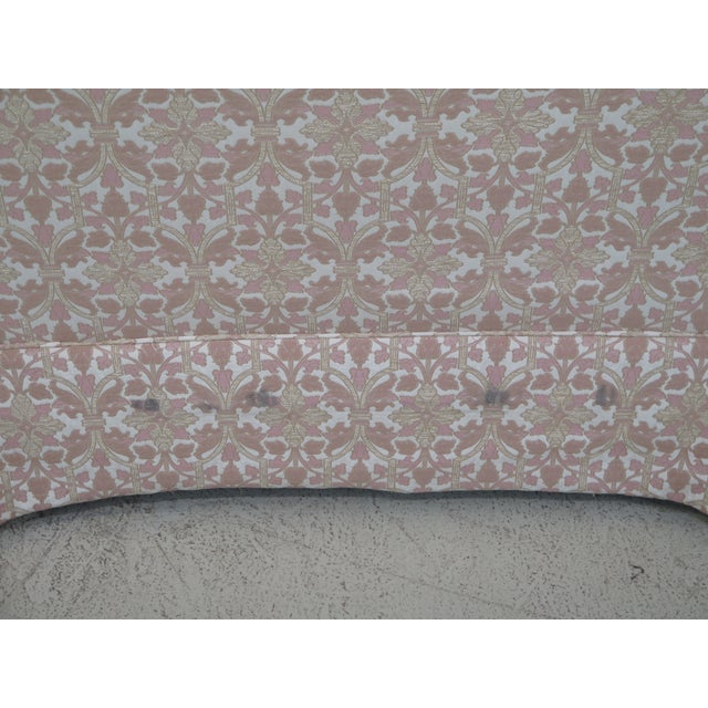Custom Upholstered High Back Clean Loveseat Chairish