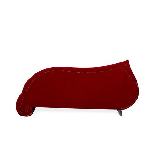 Red Gaudi 3-Seater Sofa in Red Velvet from Bretz For Sale - Image 8 of 10