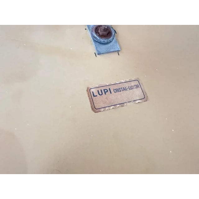 Oval Italian Twotone Mirror, Design: Antonio Lupi by Crystal Luxor, 1960s