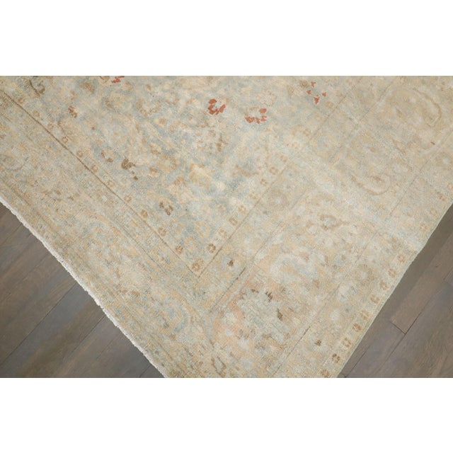 Persian Early 20th Century Zabihi Collection Persian Meshed Room Size Rug - 8' x 9'7" For Sale - Image 3 of 11