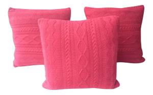 Ralph Lauren Cable Knit Pillows - Set of 3