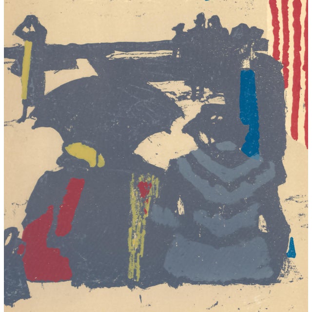 Original lithograph from "Prints from the Mourlot Press", a catalog of an exhibition sponsored by the French Embassy and...