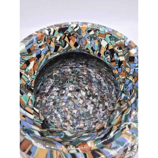 Ceramic Cachepot by Jean Gerbino for Vallauris Vase, 1950 For Sale - Image 7 of 8