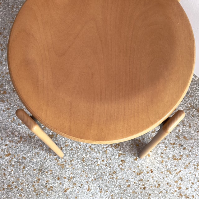 Brand New Golden Beechwood Rey Dining Chairs by Bruno Rey for Hay - Set of 8 For Sale - Image 13 of 18