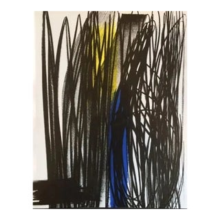 Hans Hartung Original Lithograph XXe Siecle 1973 For Sale