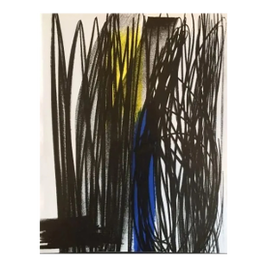 Hans Hartung Original Lithograph XXe Siecle 1973