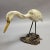 1989 Wood Bird Shore Bird Carving on Driftwood, Signed Corwin For Sale In Raleigh - Image 6 of 7