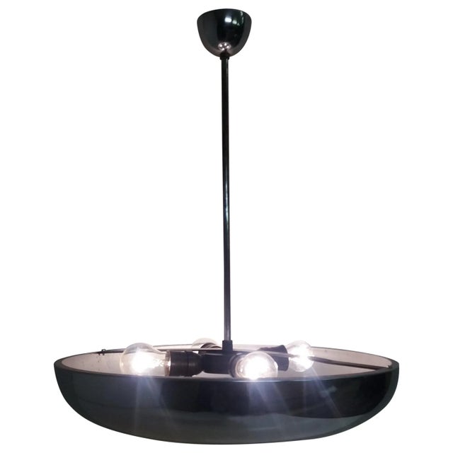 Chandelier by Josef Hůrka for Napako, Czechoslovakia, 1950s For Sale - Image 11 of 11