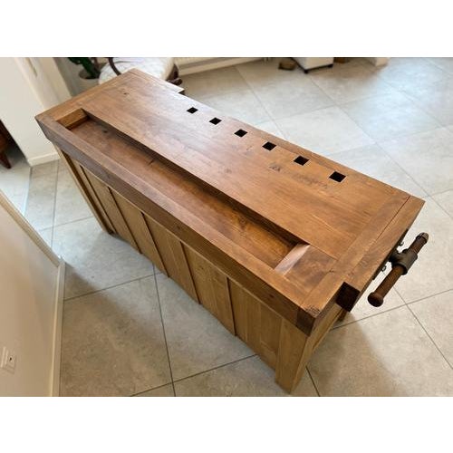 Antique Workbench with Drawers For Sale - Image 17 of 18