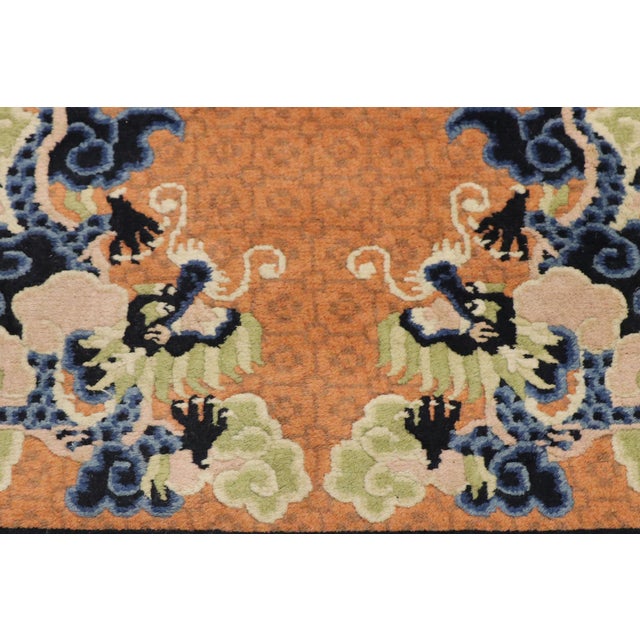 Antique Chinese Five Claw Dragon Pictorial Rug, 03'00 X 05'01 For Sale In Dallas - Image 6 of 11