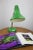Metal Adjustable Desk Lamp in Green Painted Metal and Chrome-Plated Spiral Arm from TEP, 1970s For Sale - Image 7 of 10