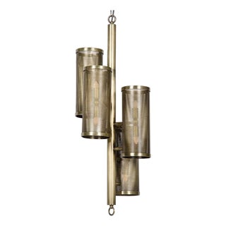 NOIR Pisa Pendant, Metal with Brass Finish For Sale