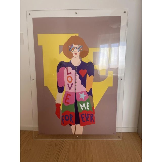 Plastic Love Me Forever, 2000s, Plastic & Paper, Framed For Sale - Image 7 of 10