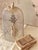 Large Decorative Cloche with Wooden Base and Wire Mesh Dome, 2010s For Sale - Image 11 of 12