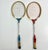 Tan Mid-Century Boho Chic Vintage Badminton Rackets - Set of 2. For Sale - Image 8 of 10