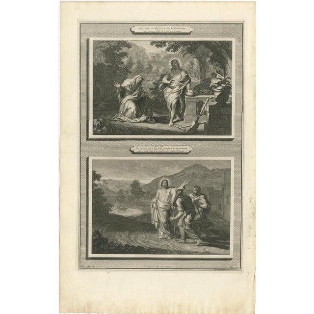 Life of Christ and the Apostles, 1700, Paper, Set of 3 For Sale - Image 3 of 10