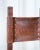 1980s Brazilian Leather and Wood Dining Set - Table and 6 Chairs For Sale - Image 14 of 18