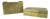 Vintage Betel Nut Engraved Scroll Brass Philippines Snuff Box Pair For Sale