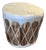 Native American Drum Side Table For Sale