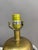Frederick Cooper 1980s Fredrick Cooper Black & Gold Glass Table Lamp For Sale - Image 4 of 9