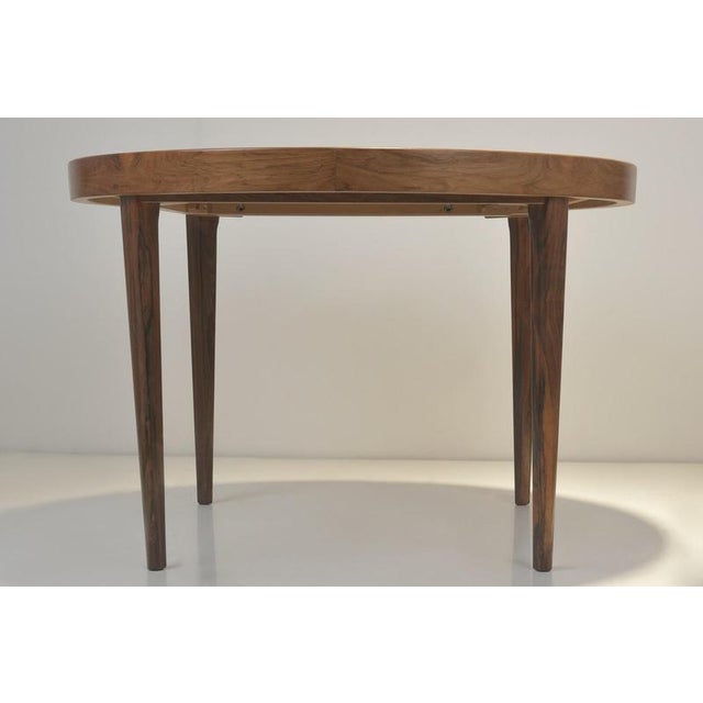 Extendable Table in Pau Ferro Wood from Factory Design, Denmark, 1960s For Sale - Image 10 of 16