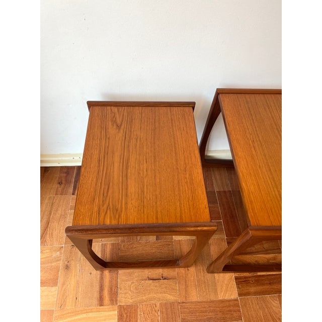 Teak Nesting Tables from G-Plan, 1960s, Set of 3 For Sale - Image 12 of 17