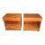 1970s Pair of Mid-Century Modern Danish Teak Nightstands For Sale