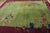 Art Deco 1920s Green Floral Modern Antique Chinese Art Deco Carpet 9' X 11'6" Handknotted Wool Rug For Sale - Image 3 of 7