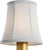 Transitional Visual Comfort Signature 4" Linen Soft Empire Shade For Sale - Image 3 of 3