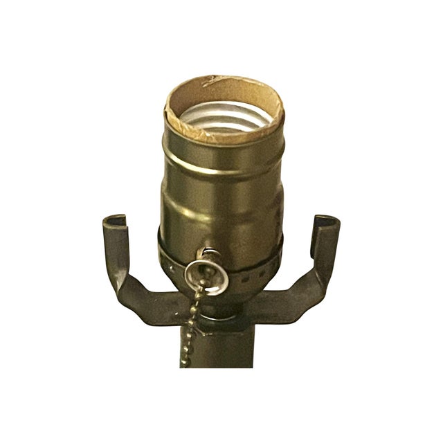 Table Lamp in a Beautiful Victorian Bird and Floral Pattern For Sale In Charleston - Image 6 of 9