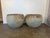 Contemporary Pair of Monumental Low Bowl Terra Cotta Planters For Sale - Image 3 of 12